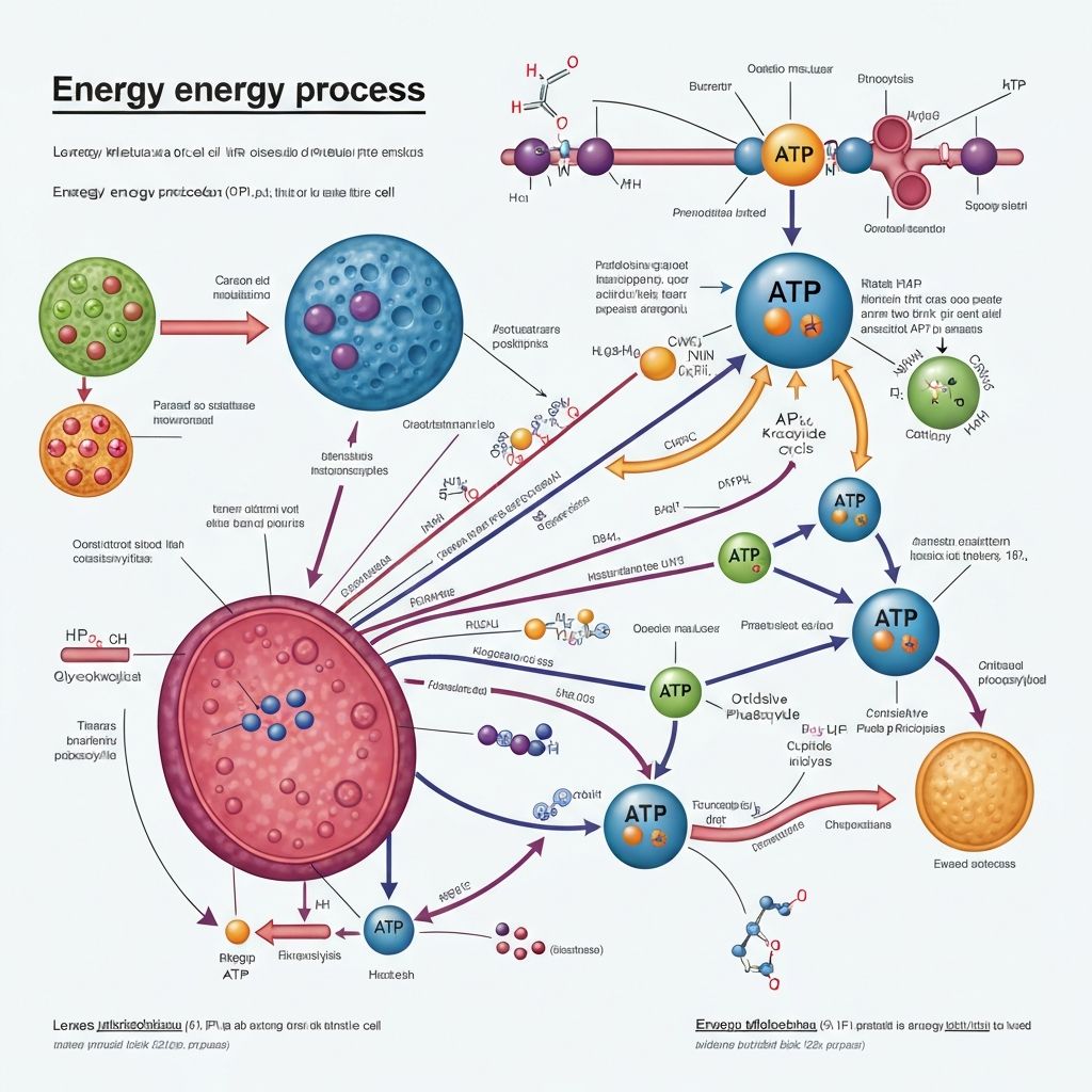 Visual representation of energy metabolism